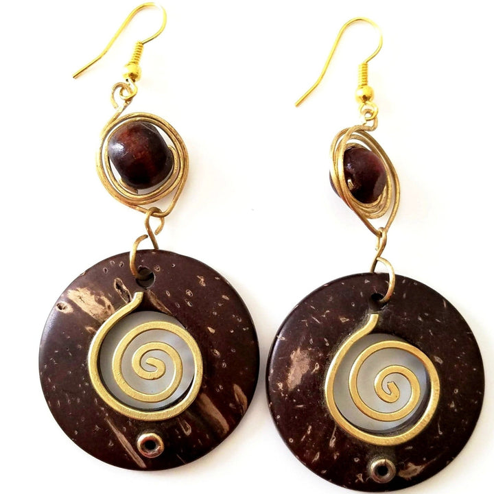 Nzete African Earrings - The Afropolitan Shop