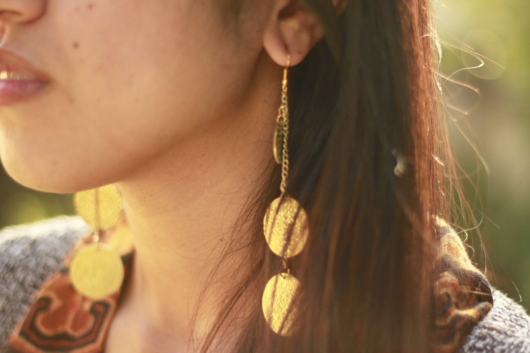 Upepo African Earrings - The Afropolitan Shop