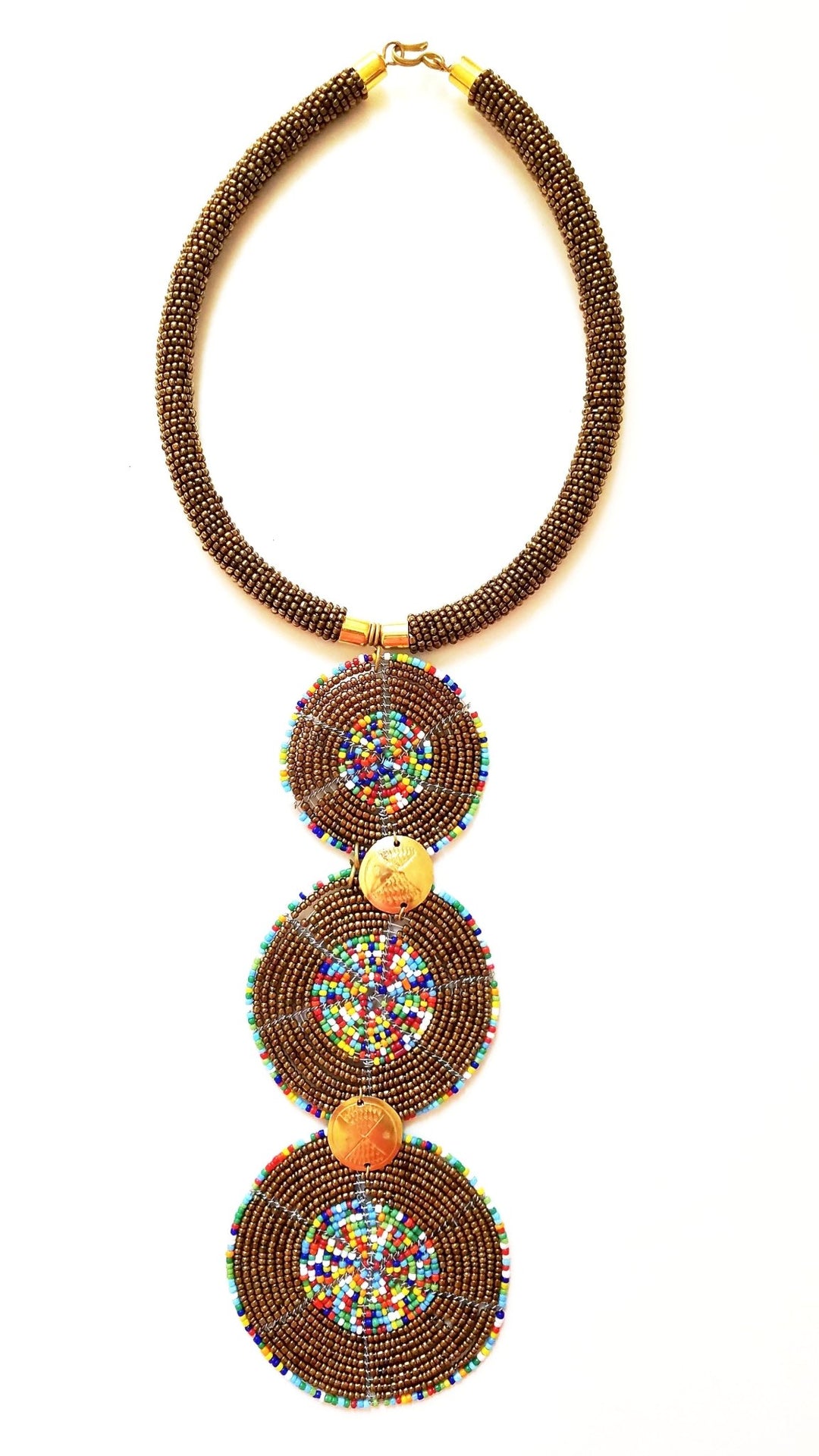 Urembo Tie Beaded Necklace - The Afropolitan Shop