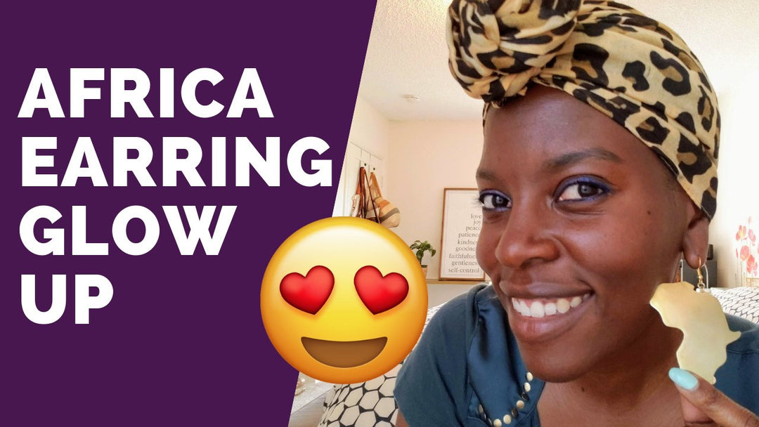 Watch Me Review Our Africa Earrings! - The Afropolitan Shop