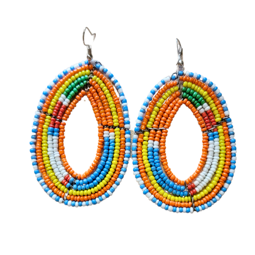 $1 Beaded African Earrings