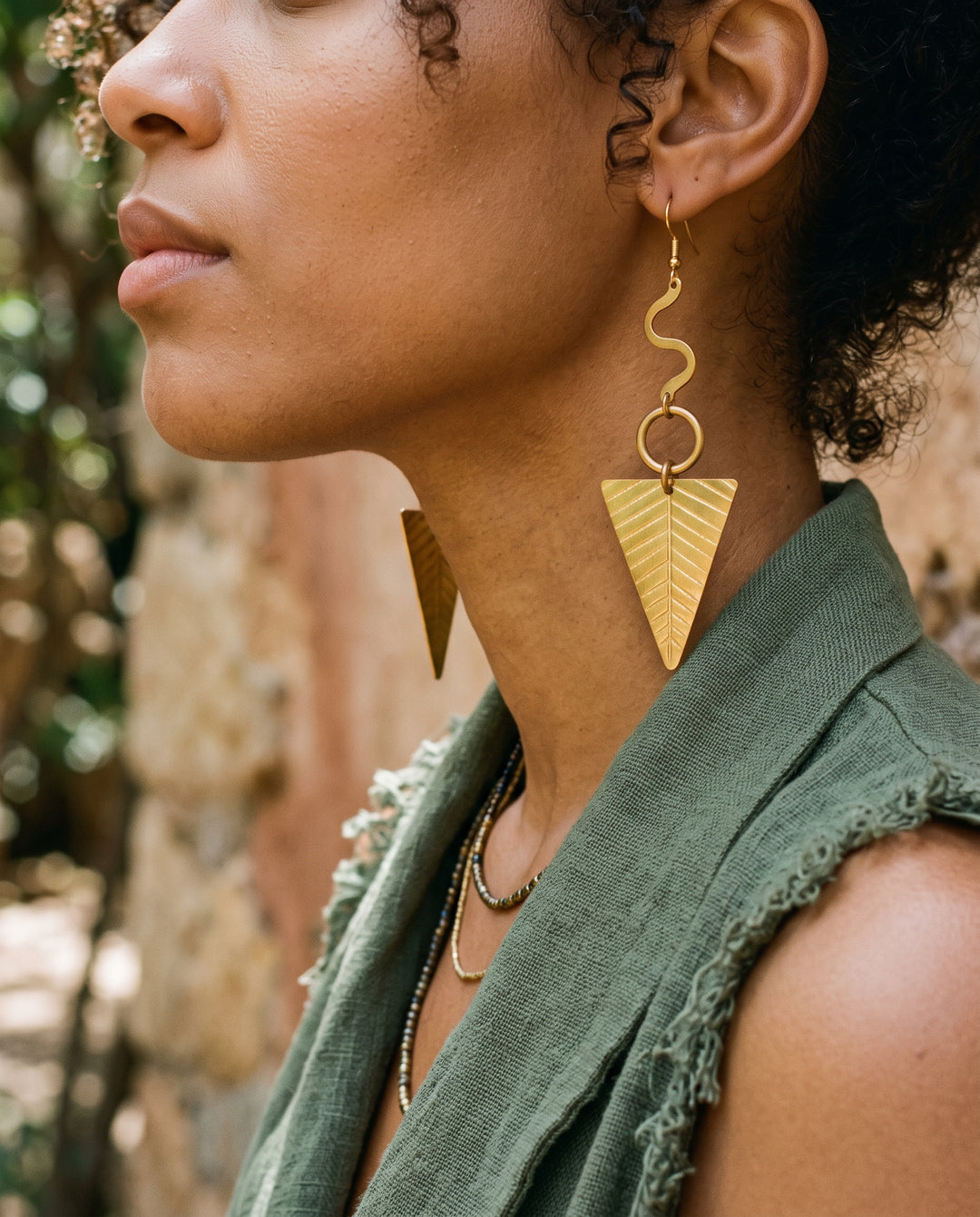 Pendientes Africanos de Egipto