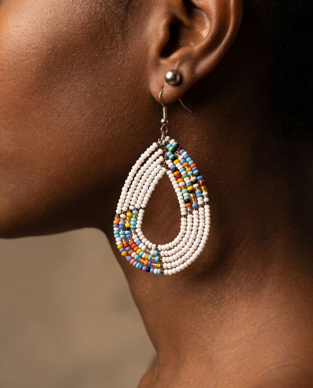 Kajiado Beaded African Earring