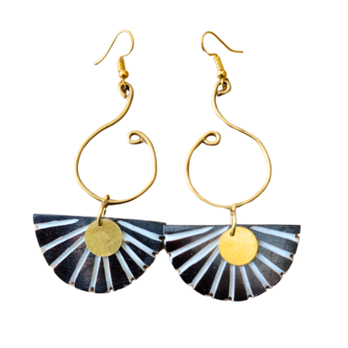 Ndege African Earrings