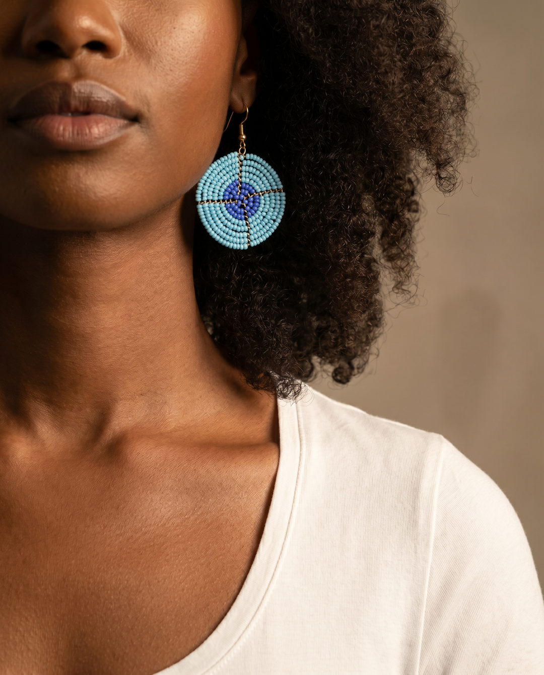Tamara Beaded African Earrings