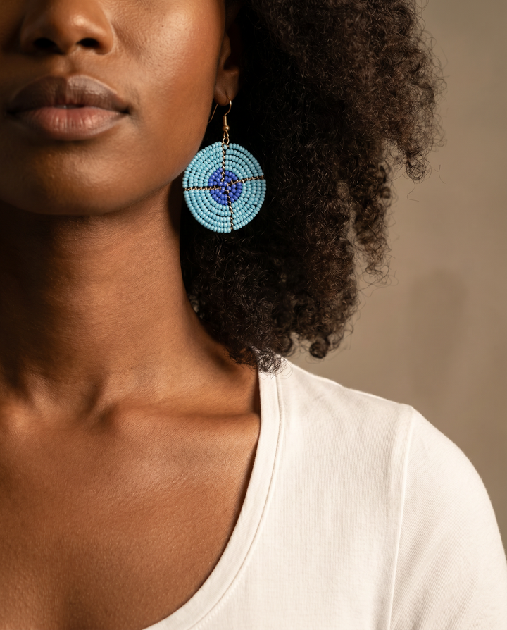 Tamara Beaded African Earrings