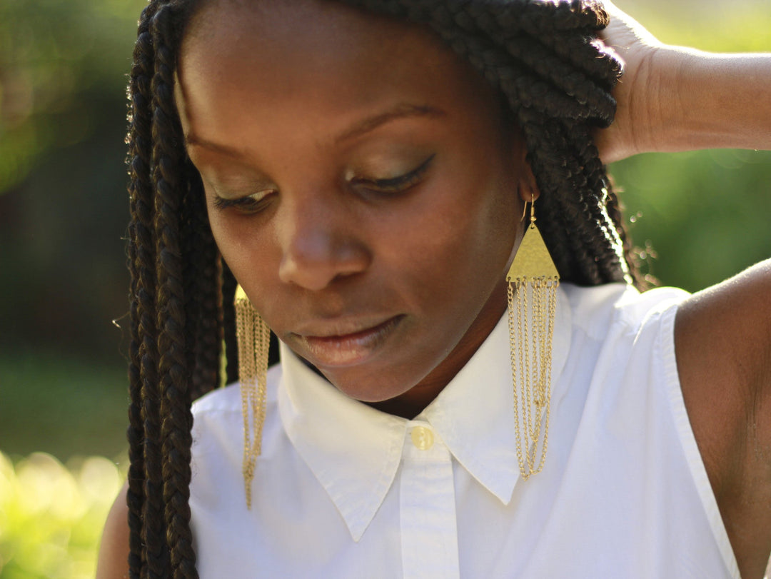 Ciku African Earrings - The Afropolitan Shop
