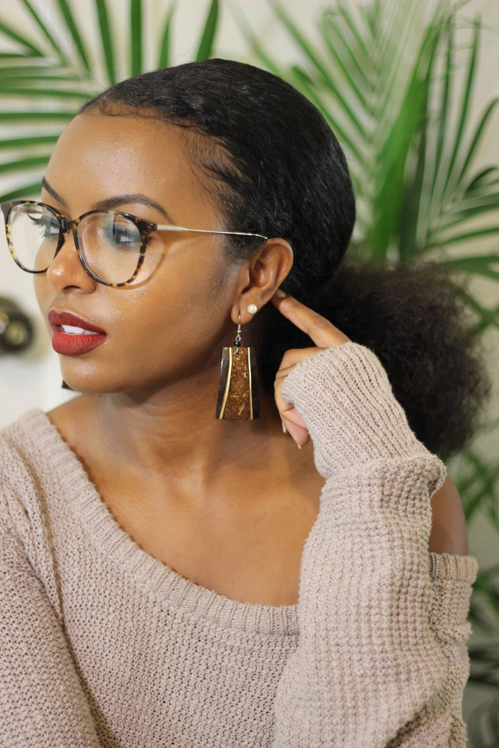 Imani African Earrings - The Afropolitan Shop