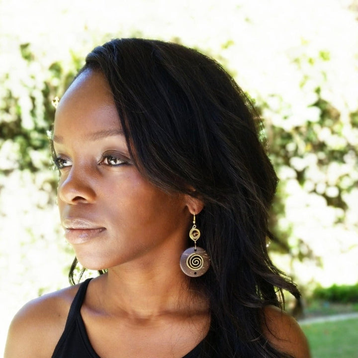 Nzete African Earrings - The Afropolitan Shop