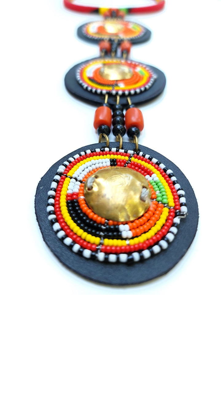Urembo Maasai Beaded Necklace - The Afropolitan Shop