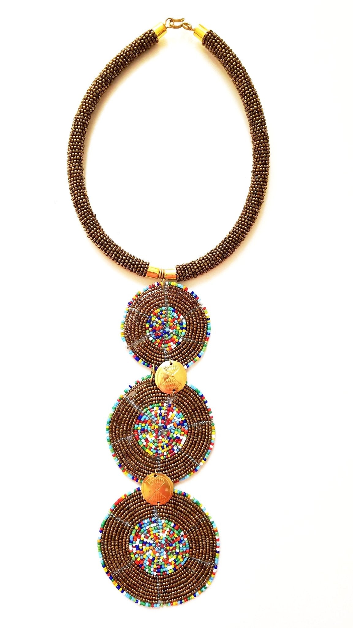 tie bead necklace