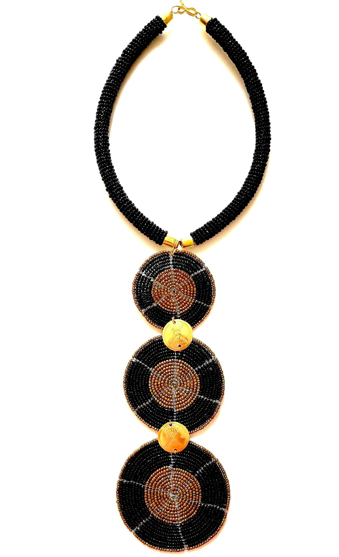 Urembo Tie Beaded Necklace - The Afropolitan Shop